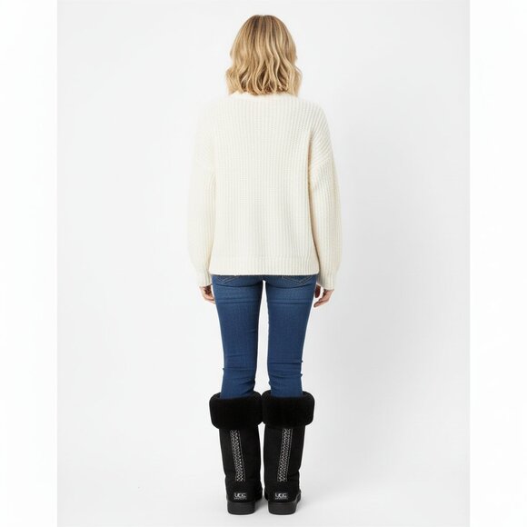 Men's Woman's UGG Australia Tall Shearling Boots Suede with Tasman Braid - Picture 1 of 15